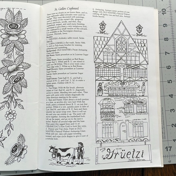 A Folk Art Journey /Bobbie Peterson, V1, c1986 (Norway, Germany, Sweden, Swiss) - Picture 11 of 12